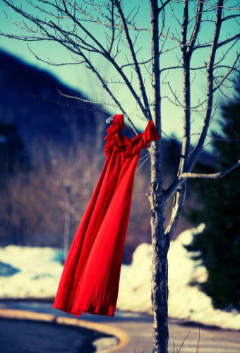 Robe rouge